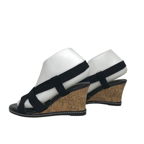 Charles By Charles David Hyper Wedge Sandal Black - Picture 5 of 11